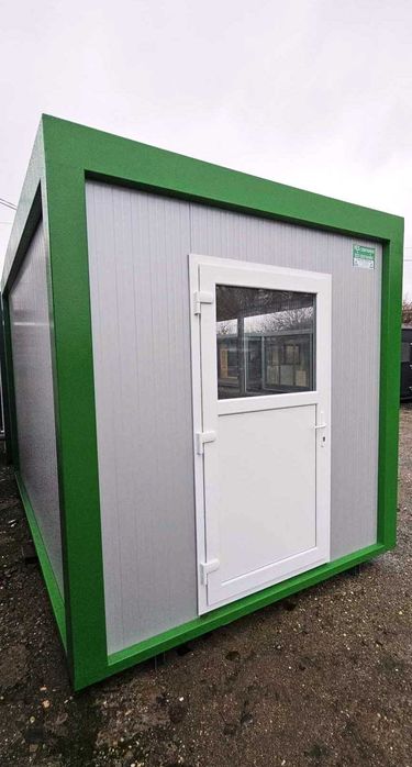 Container birou,cabina paza 4 m x 2,4 m x 2,6 m
