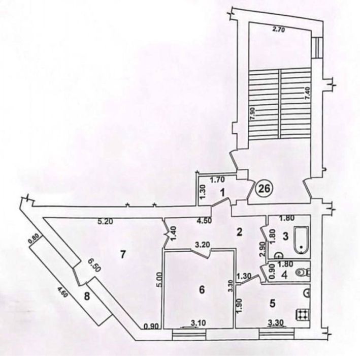 Бобура Продаётса 2/4/4 Парк Бабура Високопот