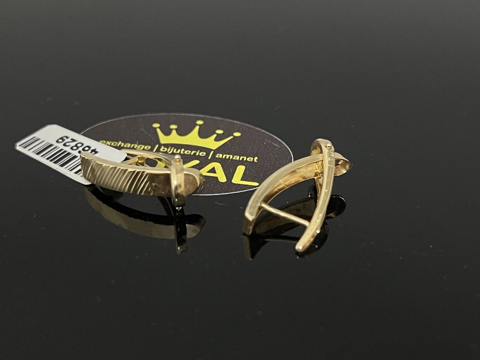 Bijuteria Royal CB: Cercei dama aur 14k 2,78gr