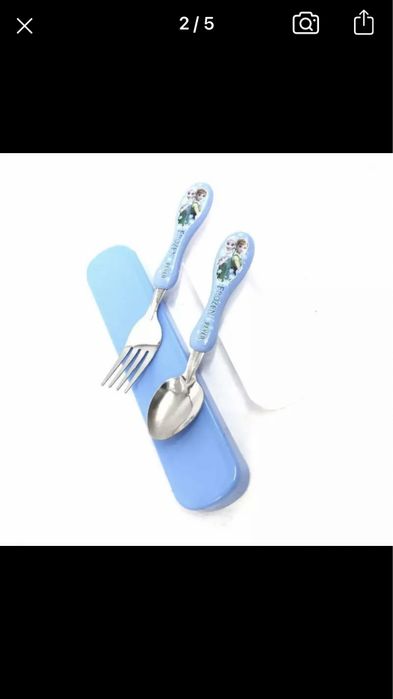 Детски прибори на Спайдърмен и Елза и Анна от Замръзналото кралство