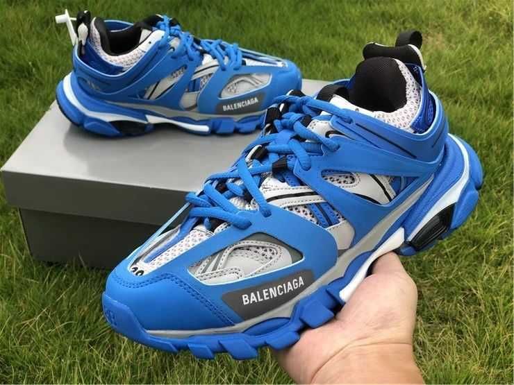 Balenciaga Track Sneaker "Blue/Grey"