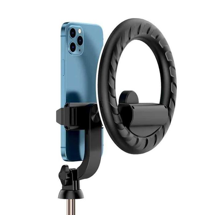Селфи стик Трипод Блутут Digital One SP01005 L07, с ринг лампа, BT