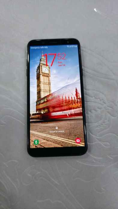 Samsung A6 smartphone