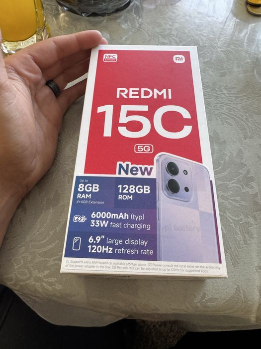 Redmi 15C 5G лилав