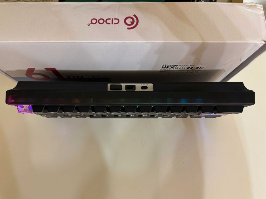 Tastatură mecanică CIDOO QK61 RGB 60%