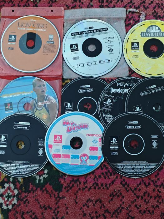 PS1,Ps2 ga Litsenziyali Disklar