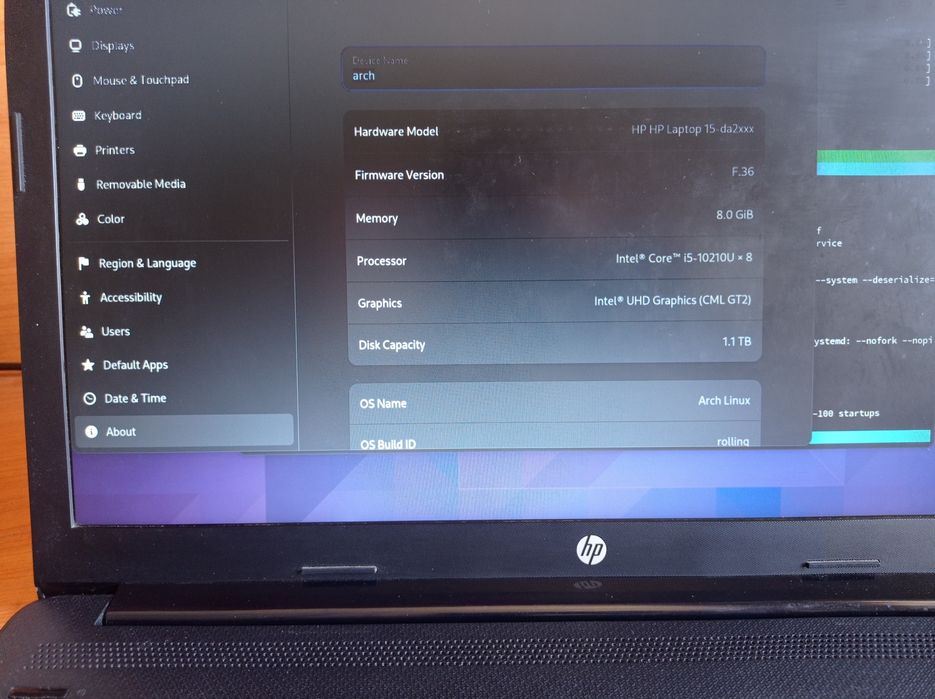 HP notebook sifati a'lo