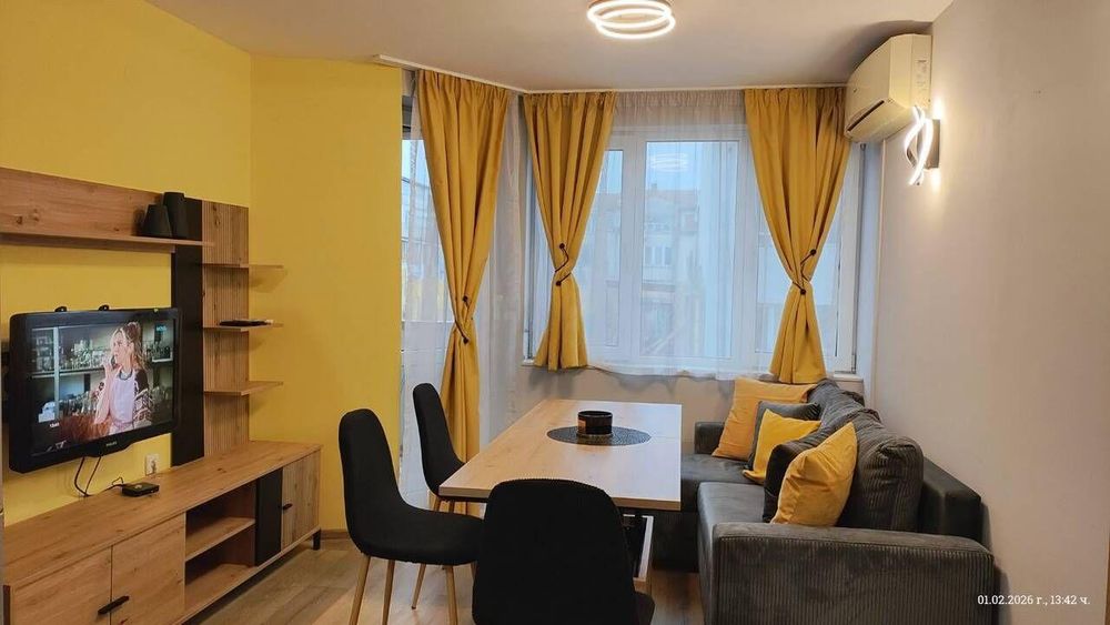 Дава се под наем Двустаен апартамент в Бургас, Възраждане - 60 кв.м за 498.27 € - Снимка #1