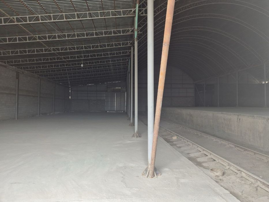 Сдается склад 3300 м² с железнодорожной веткой