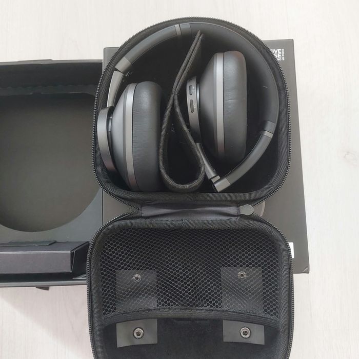 Премиум безжични слушалки deeBee dB-Pulse Black – Bluetooth 5.2 | Hybrid ANC | 40ч. Батерия