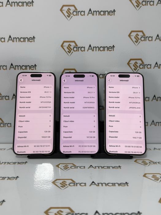 Iphone 15 Pro 128Gb  Sara Amanet