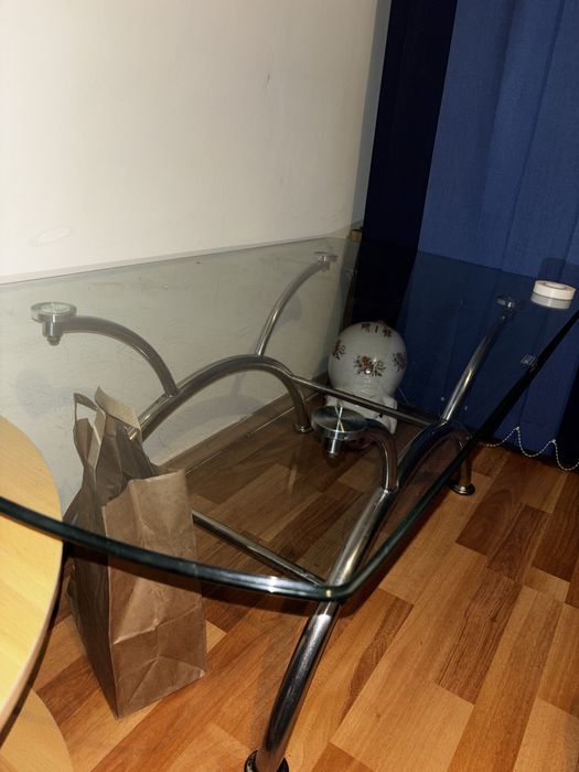 masa din sticla temperata