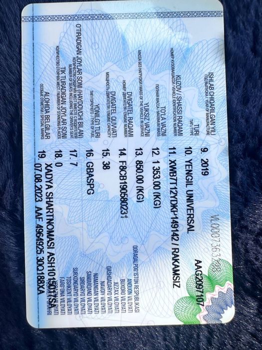 Shevrolet Damas 2019