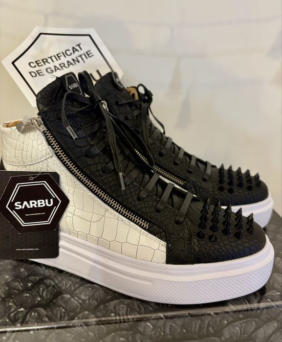 Adidași SARBU custom piton&crocodil