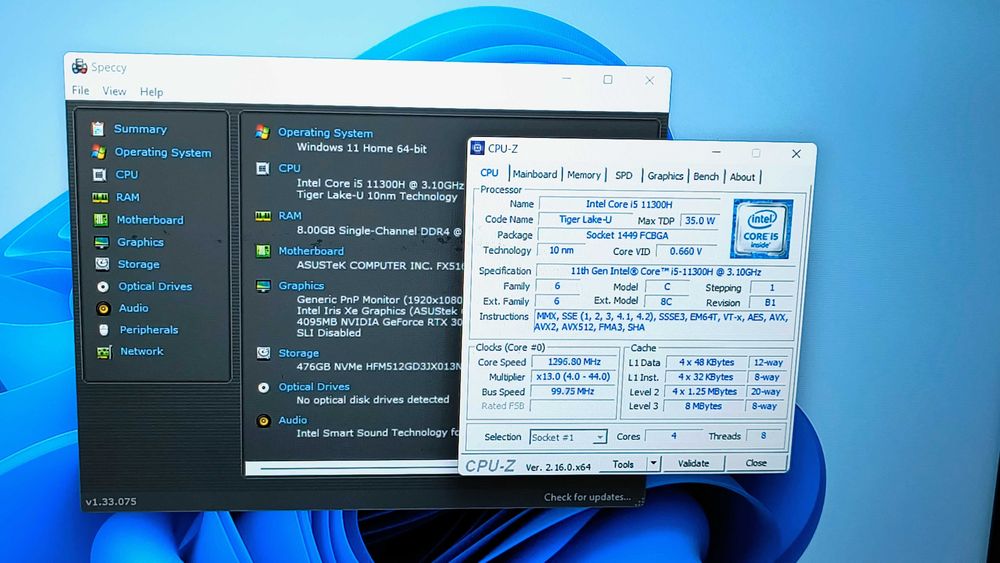 laptop gaming asus tuf f15 i5 11300h rtx 3050Ti 8gb ram ssd 512gb