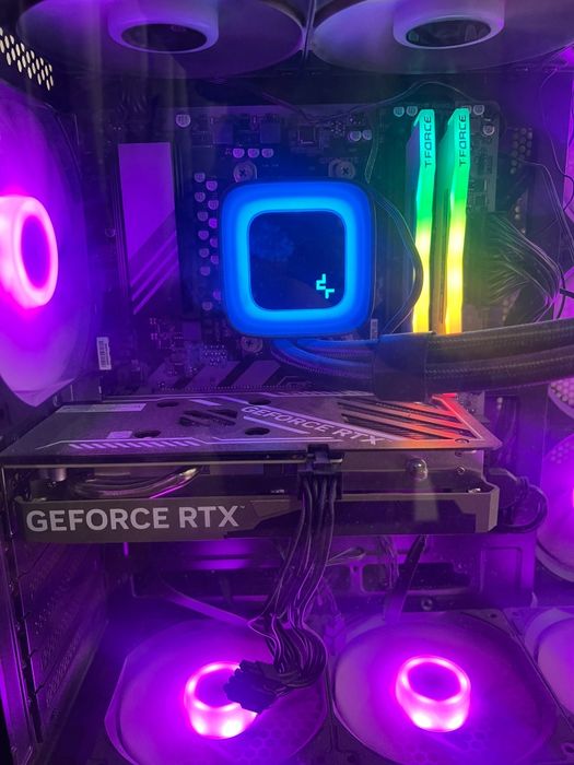 Игровой компьютер 7800x3d, rtx 4060