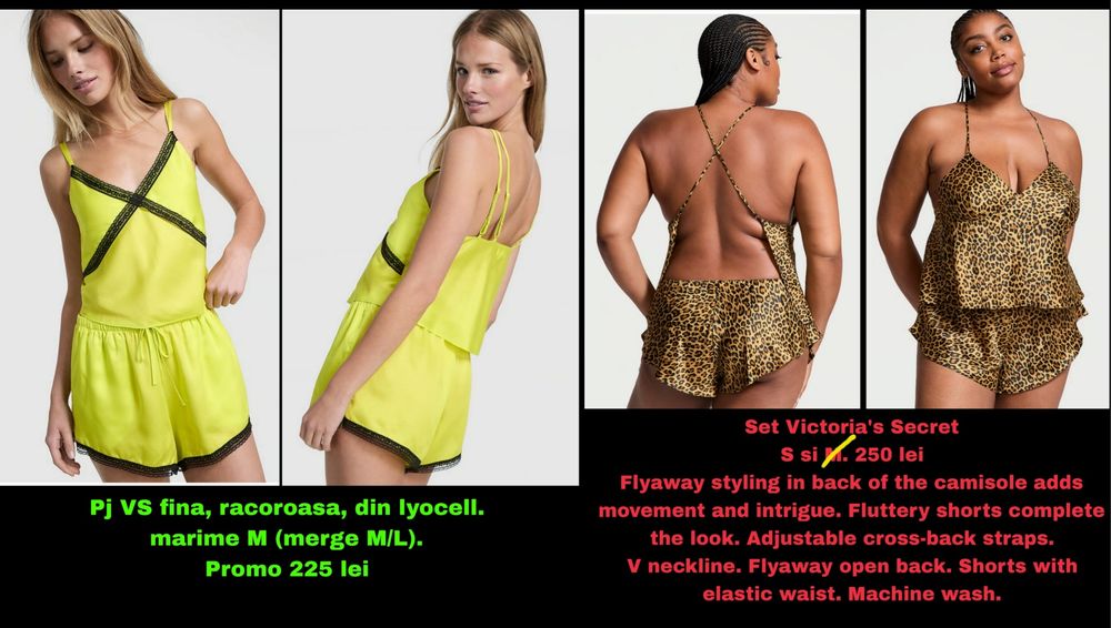 Pijama scurta Victoria's Secret