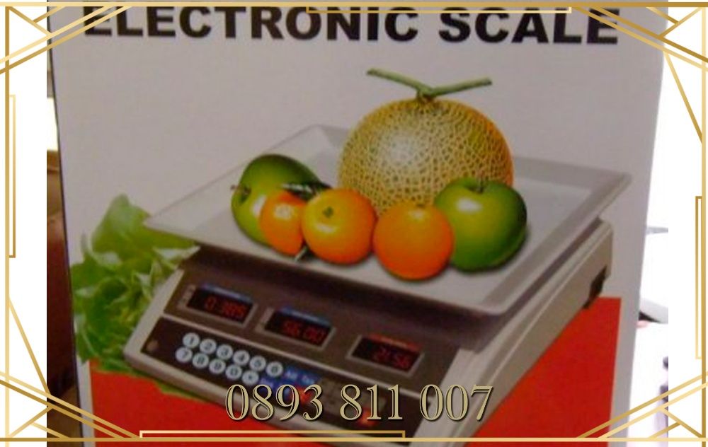 Японски кантар до 40 кг с тава ,професионална екетронна везна нова
