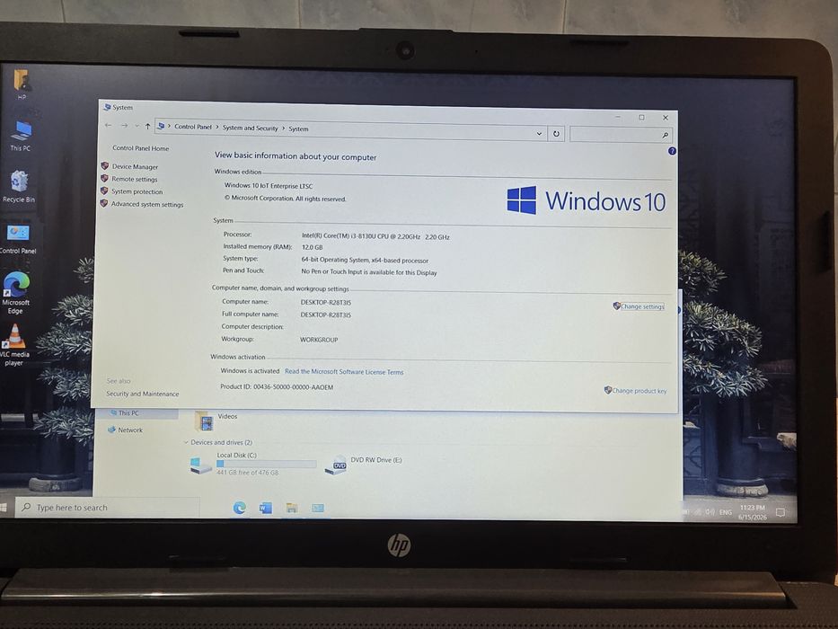 Laptop HP pentru elevi 500GB