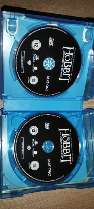 Blu-ray 3D+2D филми Hobbit