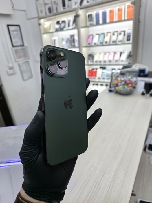 iPhone 13 Pro Max / Alpine Green / 128GB / Bat 100% / Garanție / Rate