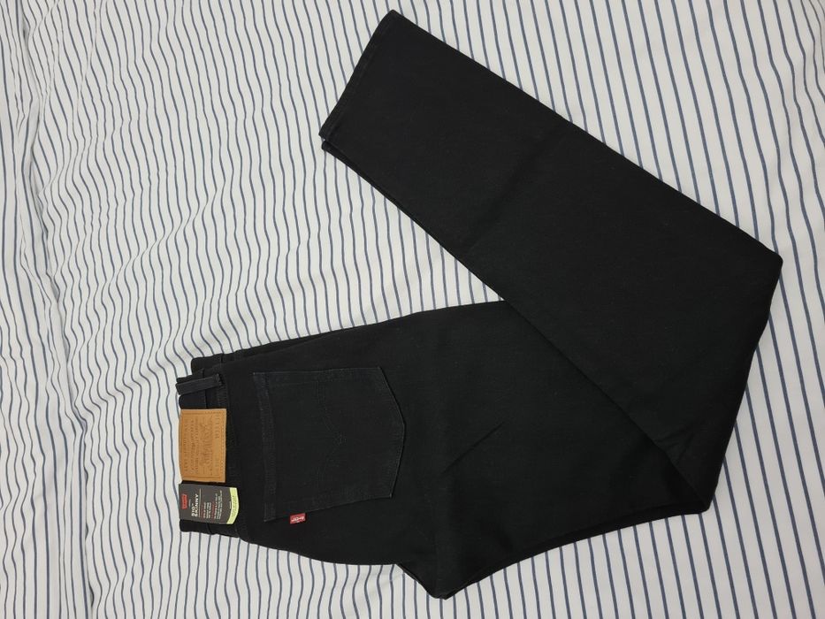 Blugi Barbati Levi's 510 Skinny 31/34 Black Leaf Noi