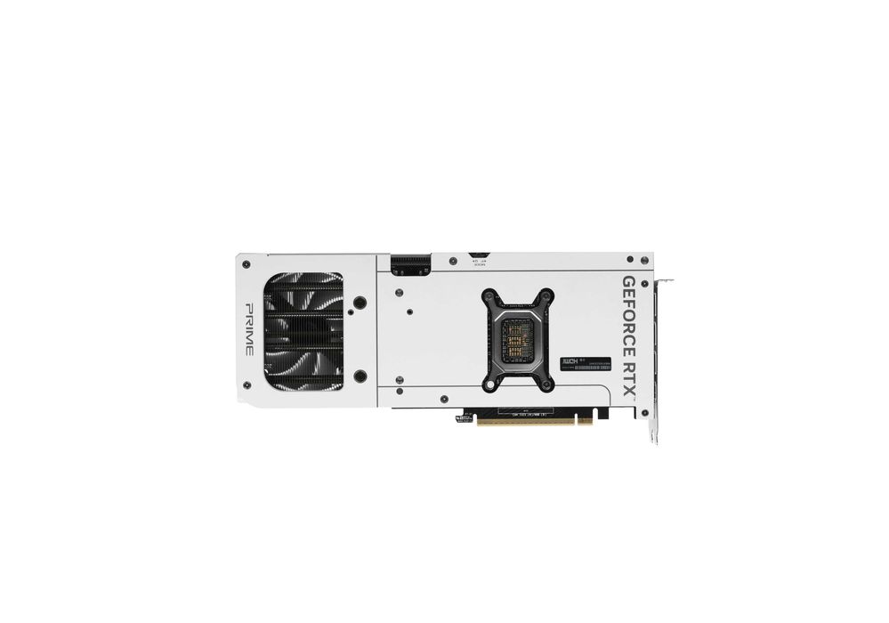' Видеокарта ASUS RTX 5070 PRIME WHITE OC (12GB GDDR7, White Edition)