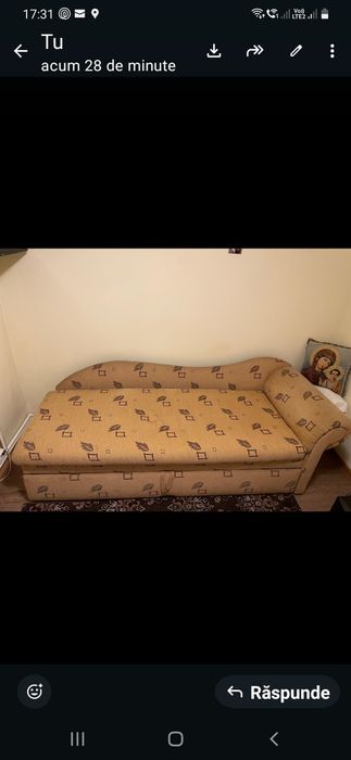 Canapea extensibila 2m