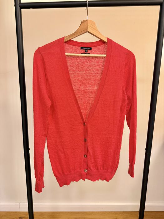 Massimo Dutti жилетка в червено