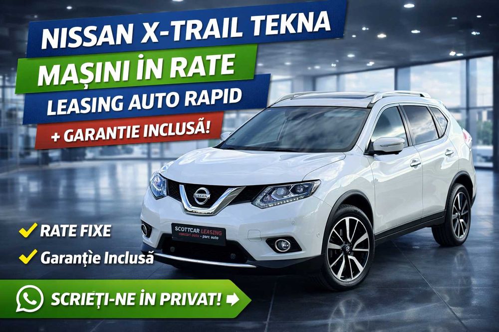 Nissan X-Trail 2.0Dci 177Cp Tekna / 4x4 / Diferential / Camere 360