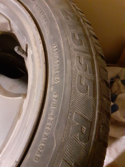 Алуминиеви джанти + гуми за мерцедес.