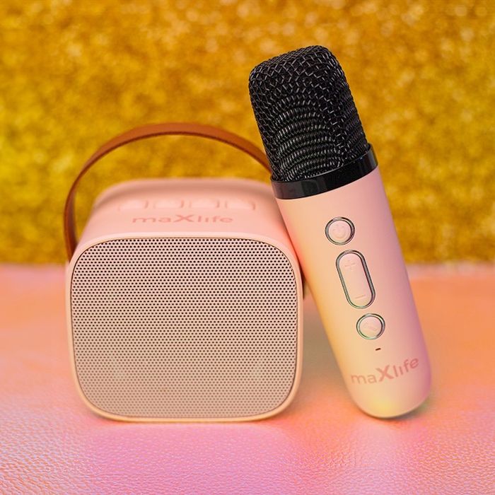 Bluetooth караоке тонколона и микрофон