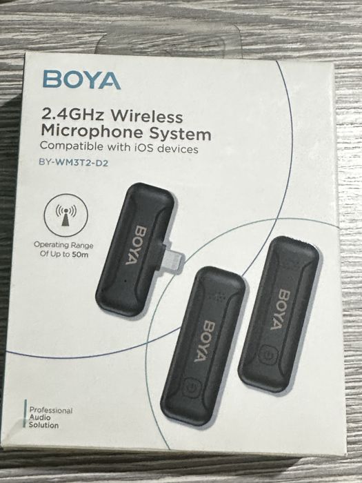 Boya 2.4 GHz Wireless Microphone System