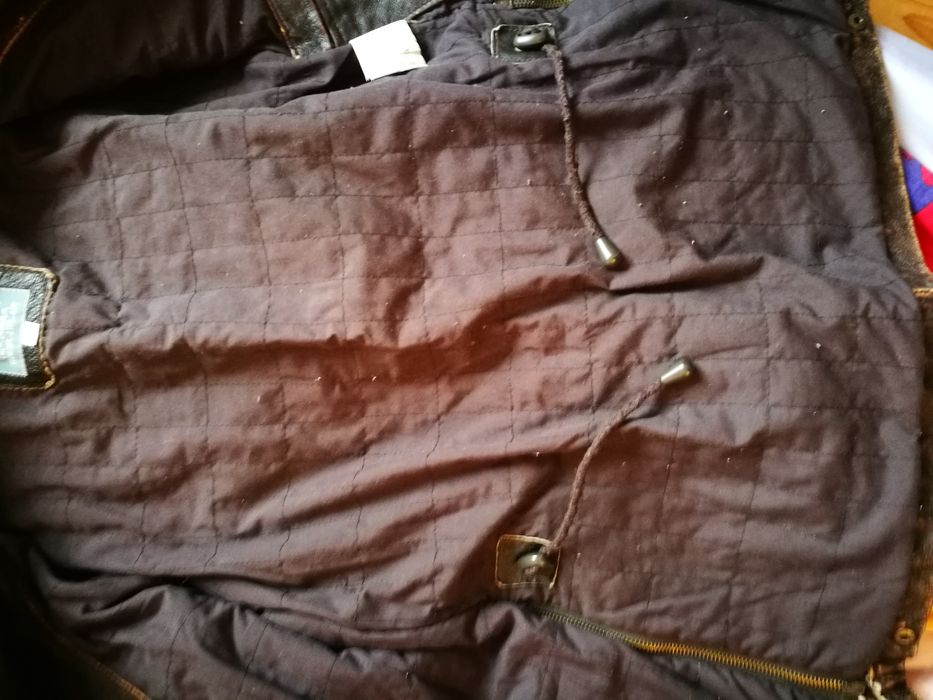 Кожена дамска зимна шуба