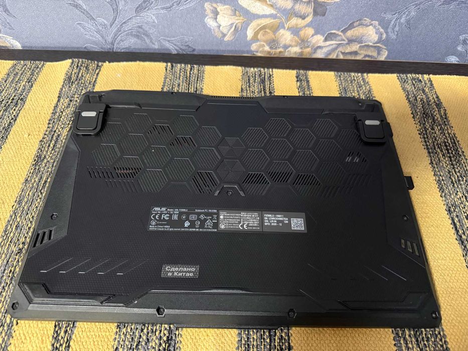 Игровой Асус. i5 10300h. 1660ti - 6gb memory