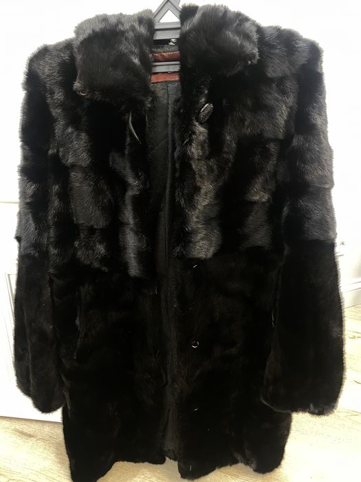 Шуба с капюшоном