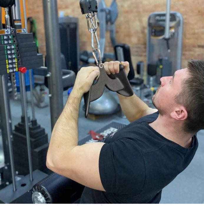 Спортекс Грузоблочный тренажер Комплект рукояток для тяги 1