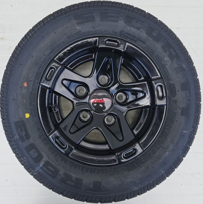 Roata completa 195/55 R10C, Anvelopa Security, Janta aliaj 6Jx10 ET-4