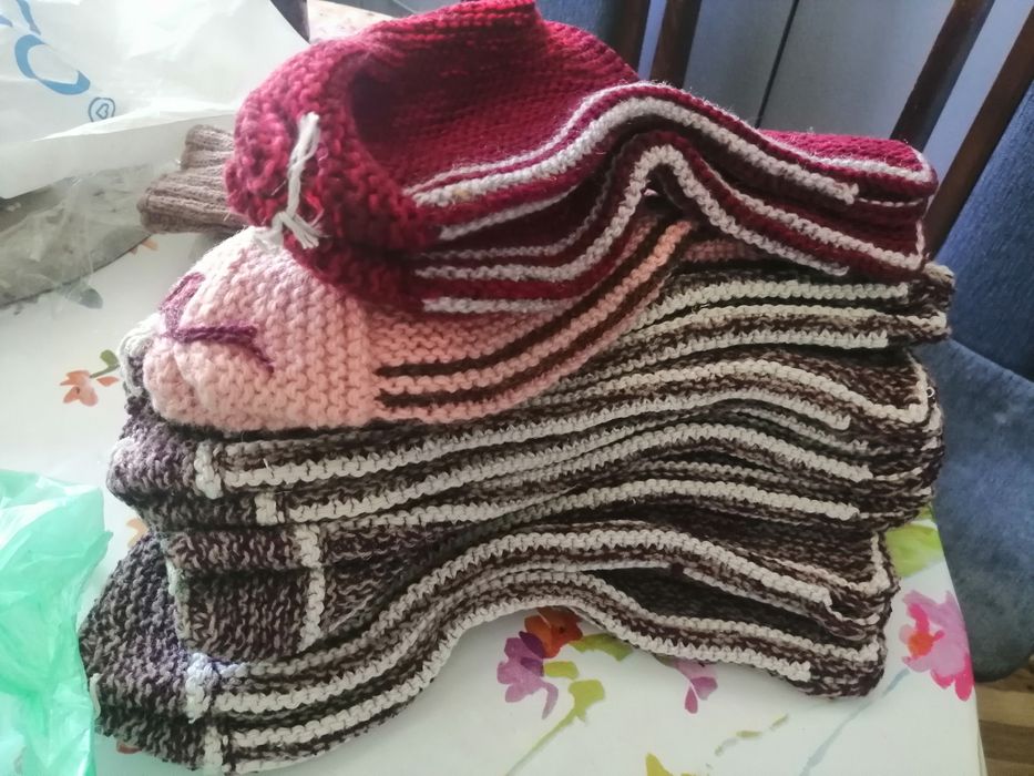 Плетени терлици от вълна