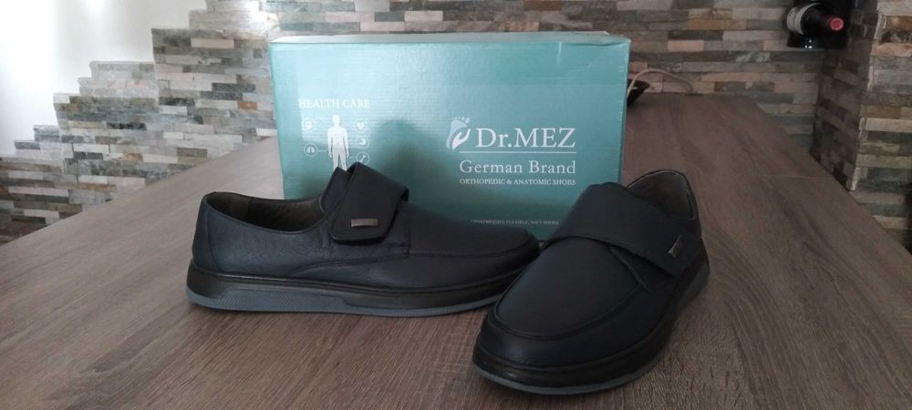 Мъжки обувки - No 44, нови, ест. кожа