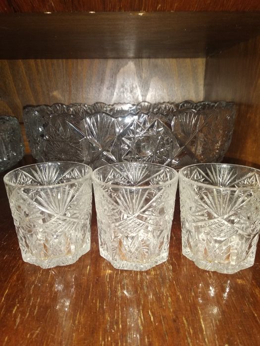 Хрустальные рюмки, фужеры СССР