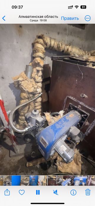 Продам отопительный газовый котел на большую площадь более 2500 квм