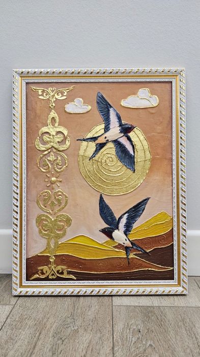 Картины, акрил, текстура