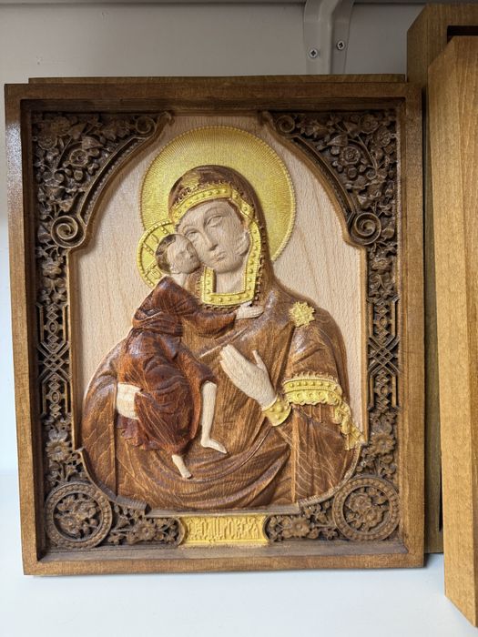 Машинни дърворезби, икона Свети Георги Победоносец