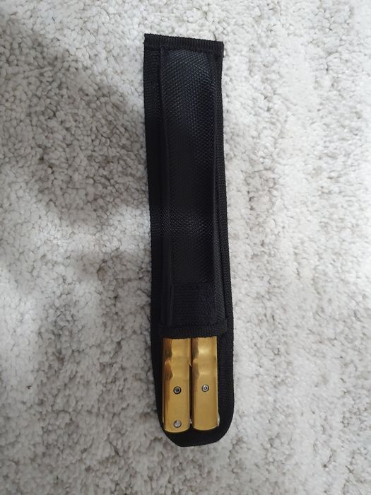 Butterfly auriu metalic