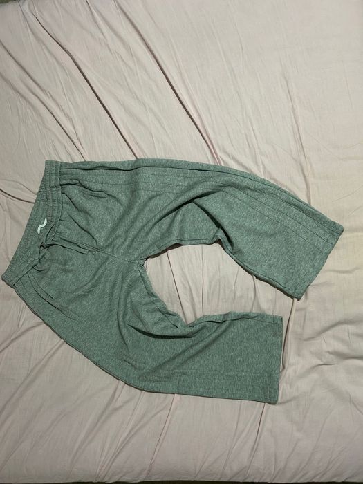 Штаны широкие серые