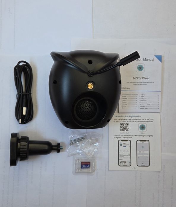 Camera video  spion ,WiFi,Full HD,Card 64 Gb.Nou.