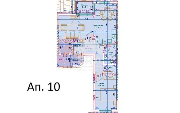 Ера Тера предлага за продажба, двустаен апартамент в новострояща се сг