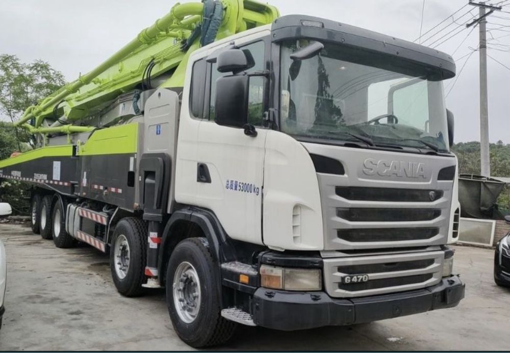 Услуги автобетононасоса