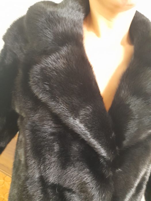 Норковая шуба бочонок